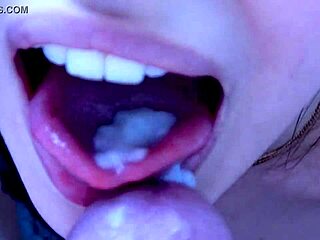 Stepmom's oral skills lead to intense POV creampie