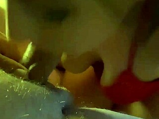 movie night turns into pov blowjob