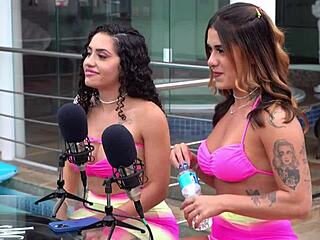 Sumpani sisters' erotic performance: 18-year-old novinhas