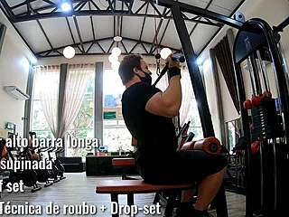 Workout Turns Wild with Flexible Babe in Tight Thong Panties