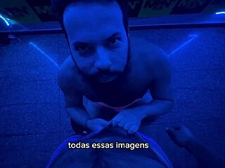 Bearded Gay Man Performs Forty-One Blowjobs In Complete Video