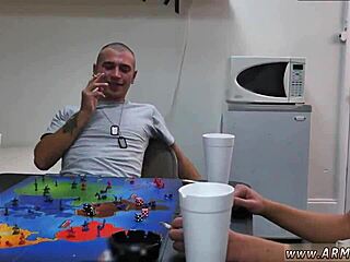 Guy Sucks Black Twink's Shaved Shaft in First-Time Thrill