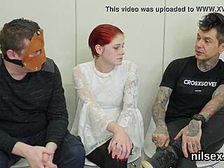 horny sweetie is brought in anal nuthouse for awkward therapy