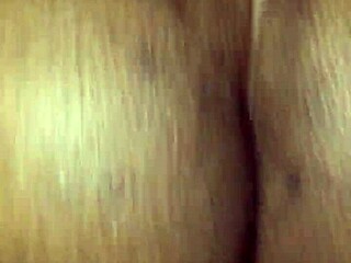 ebony teen rides for first creampie homemade