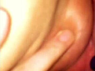 Caressing Wife Intimately