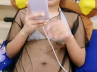 Asian stripper teasing