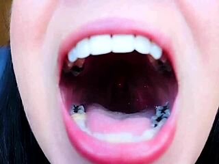 Wow, check this wild mouth fetish in action!