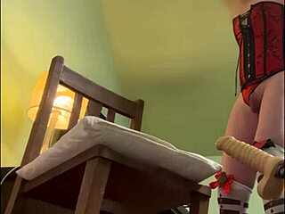 alikat2 sits on oak chair with toys