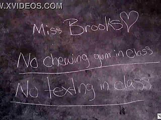 Hey, Jessica Brooks! Naughty Teacher in Heels Seduces with Ass!