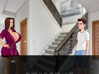 Lust Legacy: The Hentai game's fifth episode featuring a naughty lingerie photoshoot with a seductive stepmom