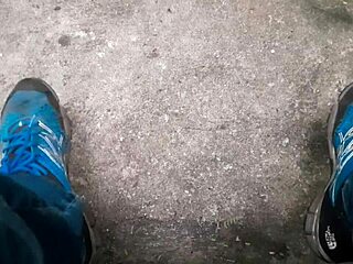 Gay Brasileiro Masturbating Solo in the Woods