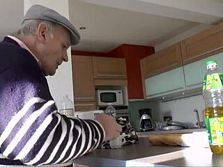 folla con novio y padre