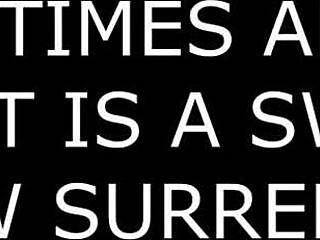 The slow surrender in the cartoon