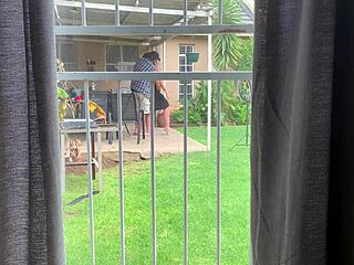 Garden encounter: People caught on video having sex outside neighbor’s window