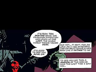 Gay and emo: Hellboy comic series Chapter 1, Part II