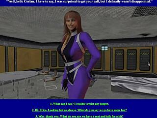 Let's Play Virtual Sci-Fi Girls: Ending 1 Features Intense Fucking In The Armory With Shaved Pussy And Big Tits
