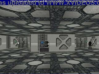 Let's Play Virtual Sci-Fi Girls: Ending 1 Features Intense Fucking In The Armory With Shaved Pussy And Big Tits