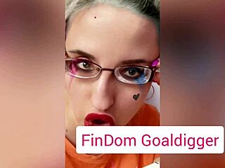 This blonde femdom gives you the ultimate orgasm game