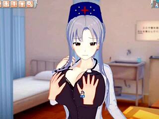 Enjoy the 3dcg animation of Eirin Yagokoro's big tits in this hentai game