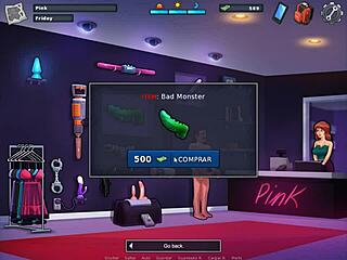 Summer game dev's gift: stepsister gives lucky guy a handjob