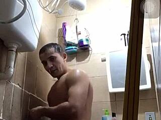 Gay friend enjoys monster cock fetish