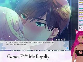 Vtuber Lewdneko Plays F Me Royally Part 1