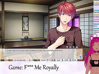Vtuber Lewdneko Plays F Me Royally Part 1