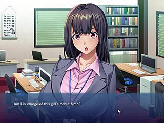 This anime game is all about the thrill of being in office romance