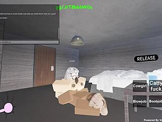 Whore rides big black cock in wild cowgirl anal action with intense blowjob.