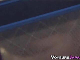 asian lesbian duo explores intimate fingering in hidden view