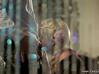 Elegant Brunette Gives Oral And Facial To Amateur