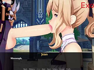 Jean fra Genshin Impact dominerer i denne ville hentai-anime-samlingen av rå scener