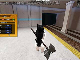 Whoreblox Gangbang Cumshot Scene Unleashed