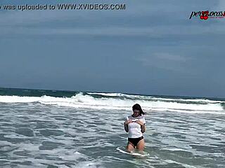 Naked Walk After Great Sex