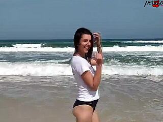 Naked Walk After Great Sex