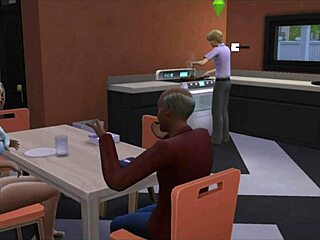 Grandpa's visit turns wild in part 1