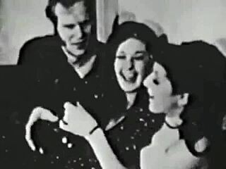 This vintage silent film explores antique and retro themes with mature, hairy elements in a detailed historical context.