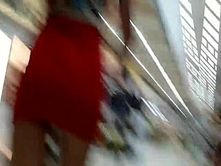 Hey, Why Is My Wife Showing Off Without Panties at the Market?