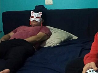 I Give Gangbang To My Straight Friend In Detailed Action