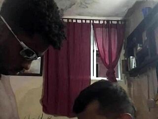 Watch This Muleque Da Quebrada Sucking Big Black Cock At The Gloryhole?