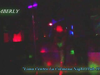 Peruvian dancers in a night club special sex scene