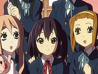 k-on 2 episode 26 features anime girls in casual music scenes