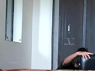 indian spa flashing cock in part 01