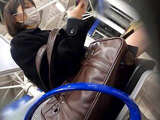 look at this cute asian teen getting her pussy fucked voyeur style