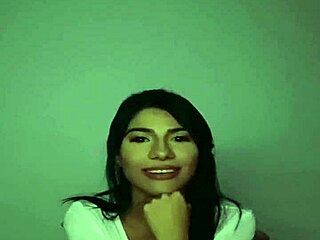 Dancing girl in a wet t-shirt on Bigo live