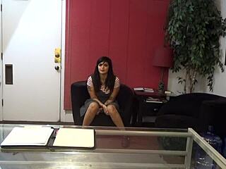 angie s casting interview with emotions