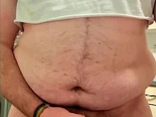 CHUBBY GAY MAN SHOWING OFF HIS COCK IN AMATEUR COMPILATION