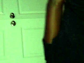 Black ass gets fucked hard with a big cock