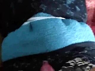 Trying on used lingerie my aunt gave me