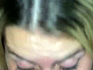 homemade latina deepthroats and spits on pussy